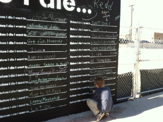 Before I Die ...