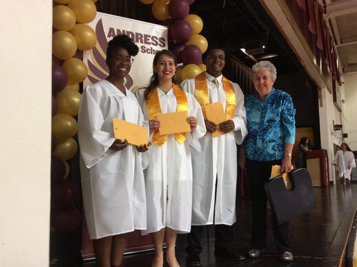 Congratulations to the 2015 Ruth E. Gillett Scholarship recipients from Andress High School.