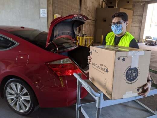 Teachers drive-through to get Classroom Fund donations this year
